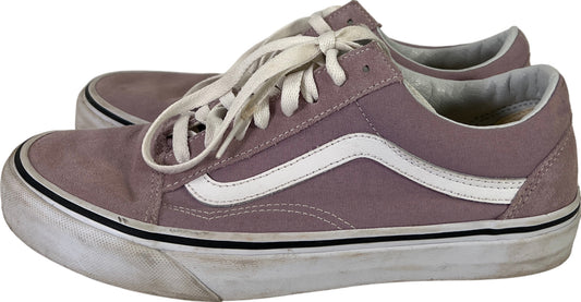 Vans Unisex Purple Suede Old Skool Lace Up Sneakers - Women’s 9.5