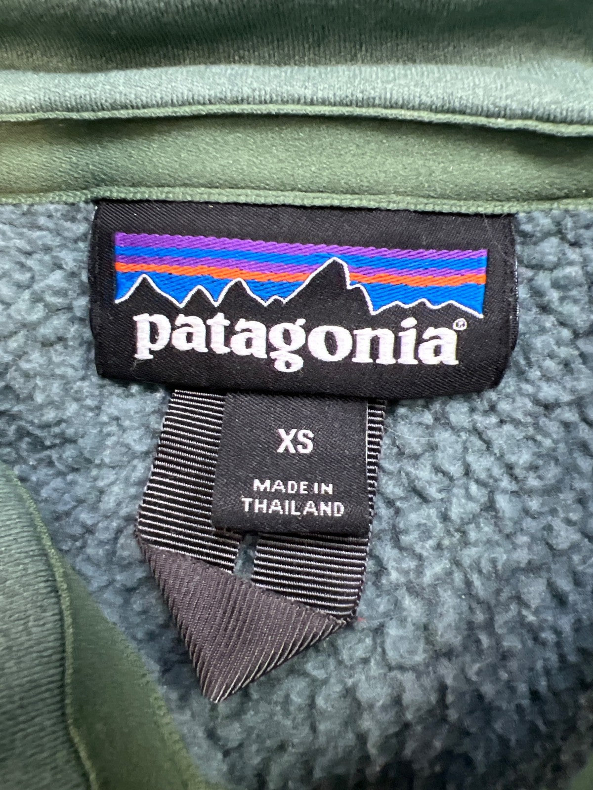 Patagonia Women’s Green 1/4 Zip Fleece Pullover Better Sweater Jacket - XS