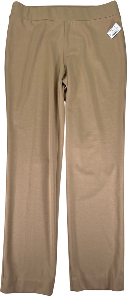 Kasper Women’s Beige Pull On Stretch Trouser Pants - 12