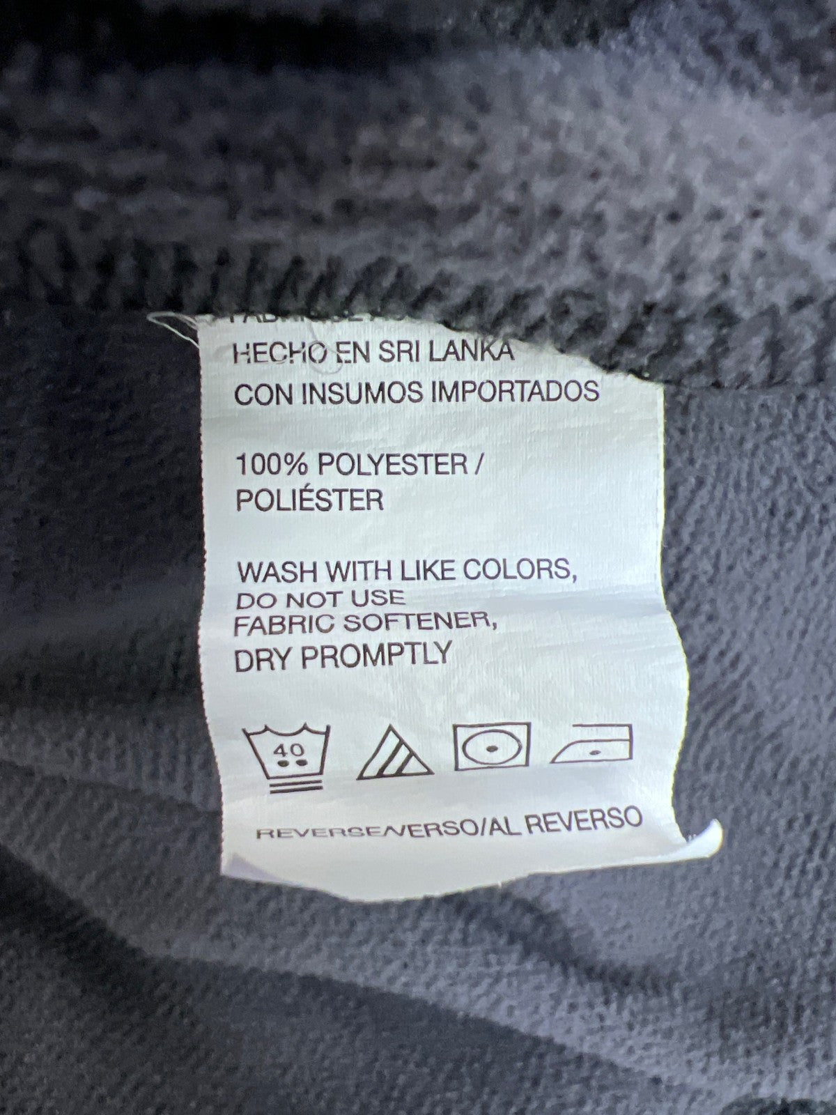 Izod Golf Men’s Black/Gray 1/4 Zip Stretch Long Sleeve Pullover Jacket - XXL