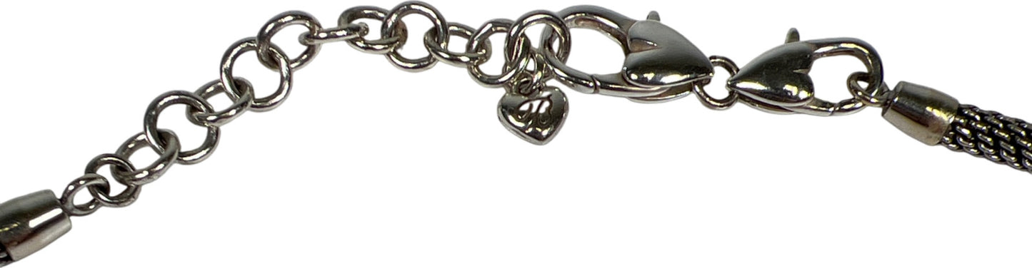 Brighton Silver Tone Beverly Glam Adjustable Chain Necklace