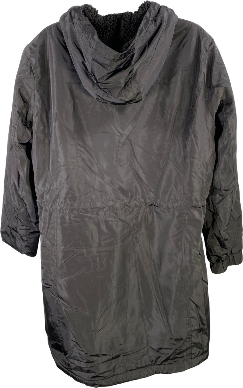 Lucky Brand Women’s Black Sherpa Lined Performance Parka Jacket - XL