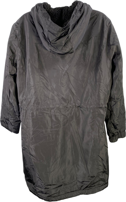 Lucky Brand Women’s Black Sherpa Lined Performance Parka Jacket - XL