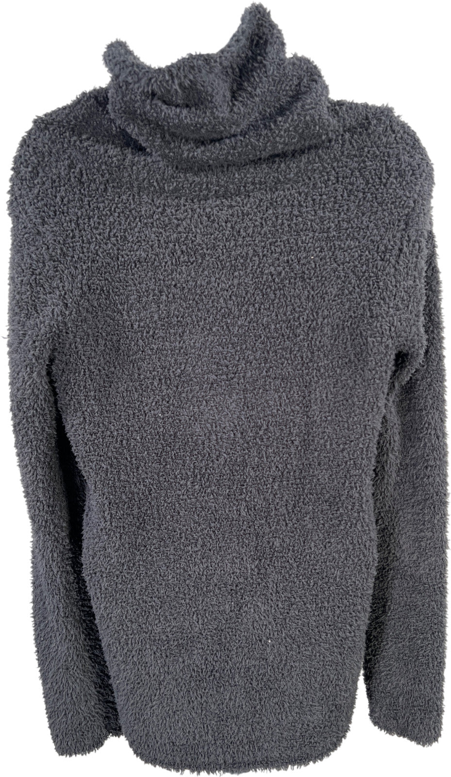 J.Jill Women’s Gray/Blue Soft Fuzzy Long Sleeve Sweater - S