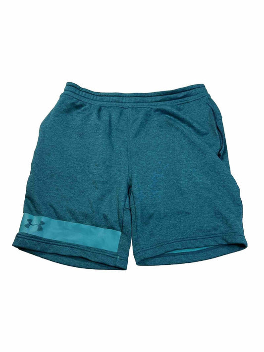Under Armour Men's Blue Fitted Sweat Shorts - XL