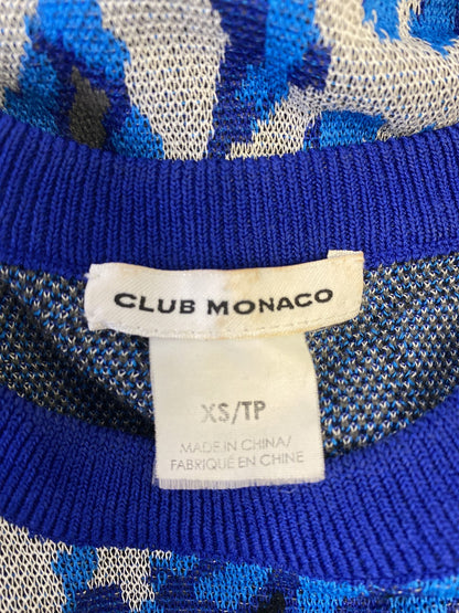 Club Monaco Women’s Blue Sleeveless Short Tank Shift Dress - XS