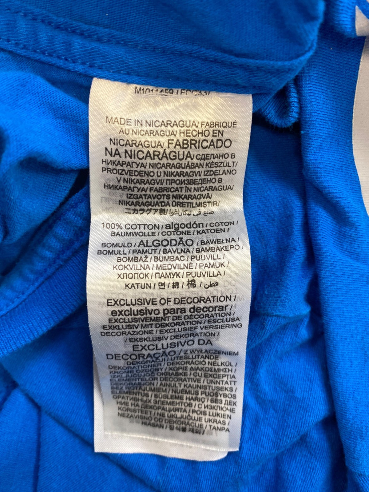 Nike Men’s Blue NFL Detroit Lions Short Sleeve T-Shirt - M