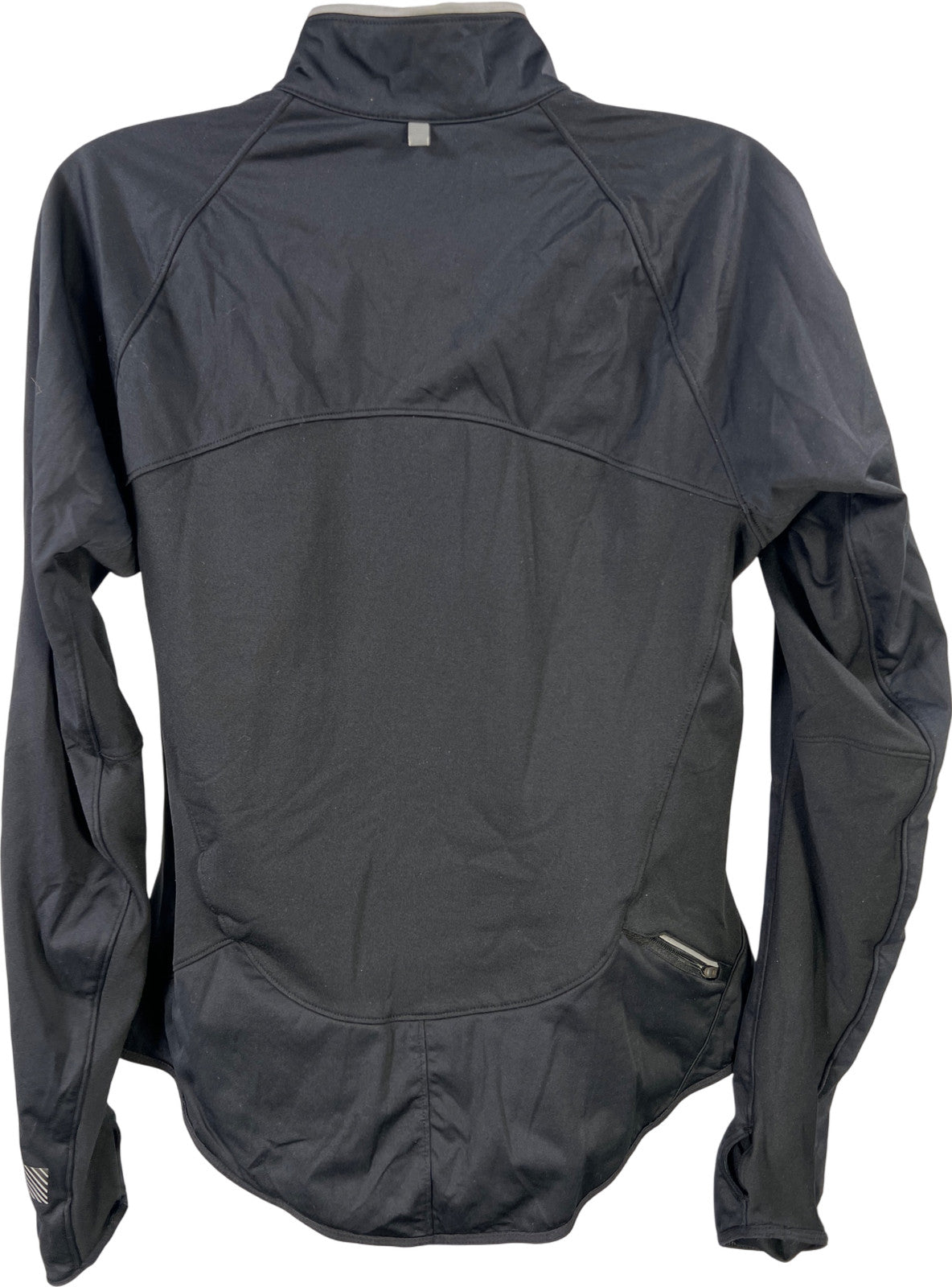 Nike Women’s Black Dri-Fit Element Long Sleeve Full Zip Jacket - L