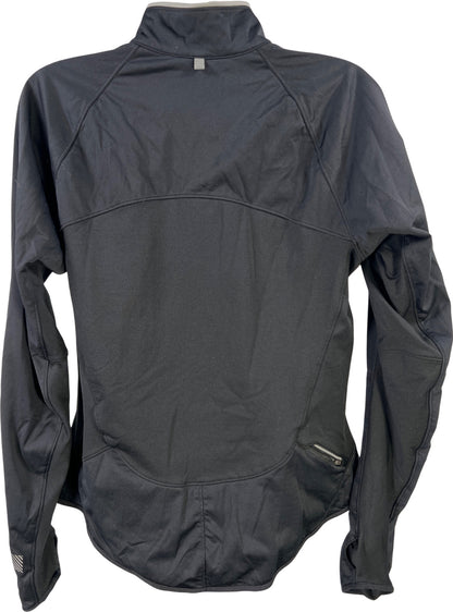 Nike Women’s Black Dri-Fit Element Long Sleeve Full Zip Jacket - L