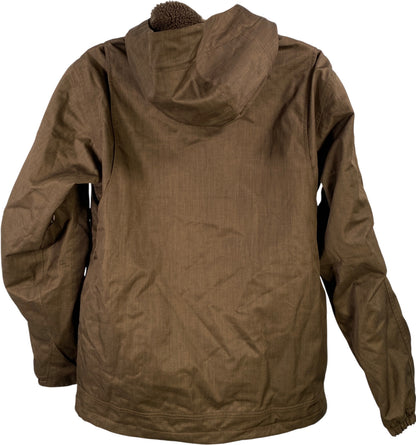 Burton Men’s Brown Sherpa Lined Winter Arctic Snowboarding Jacket - L