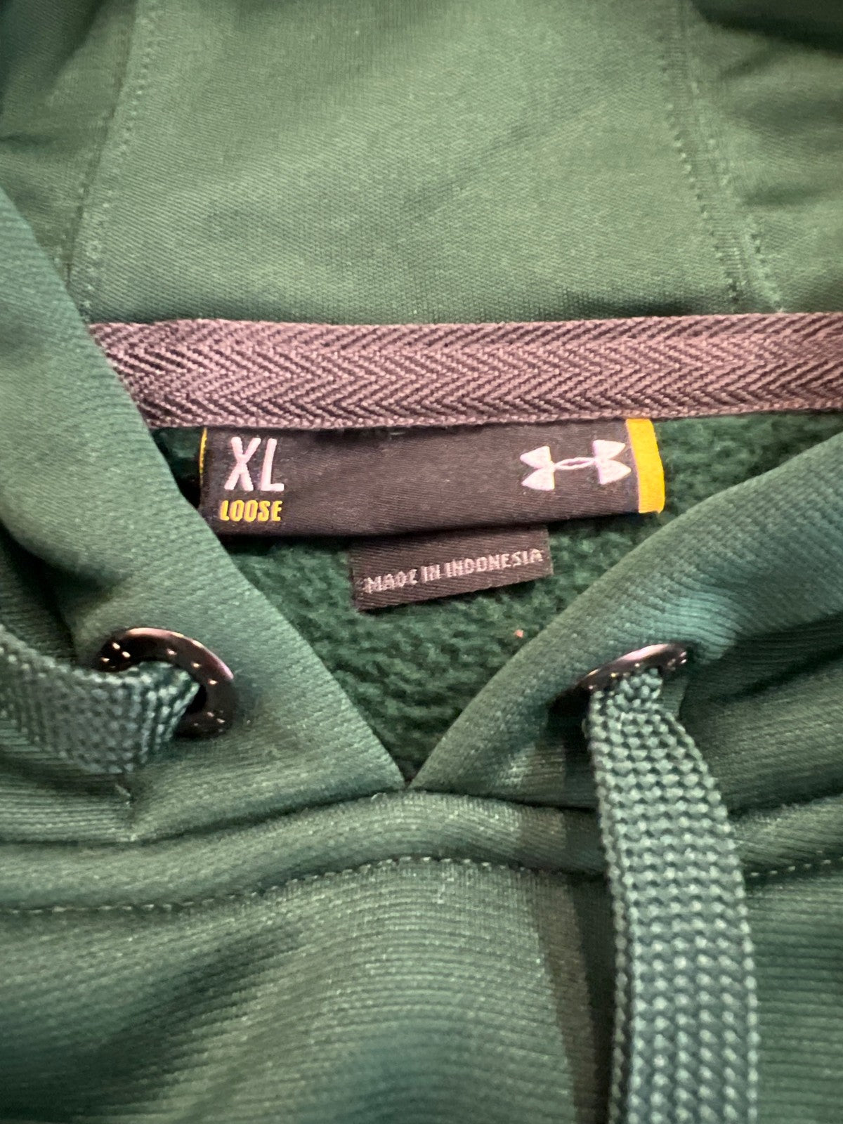 Under Armour Men’s Green MSU Michigan State Fleece Lined Sweatshirt - XL