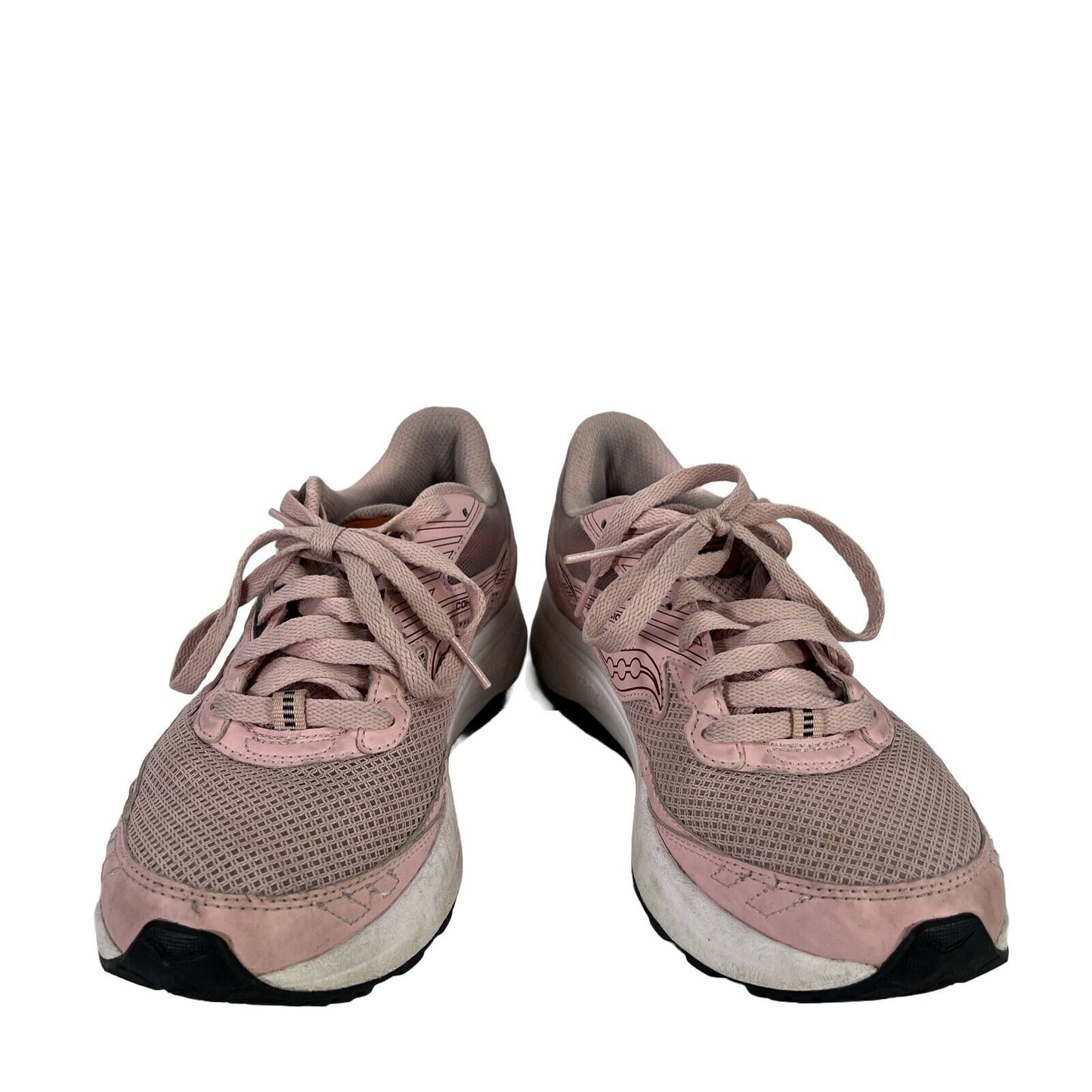 Saucony Women's Pink Lace Up Athletic Shoes - 7