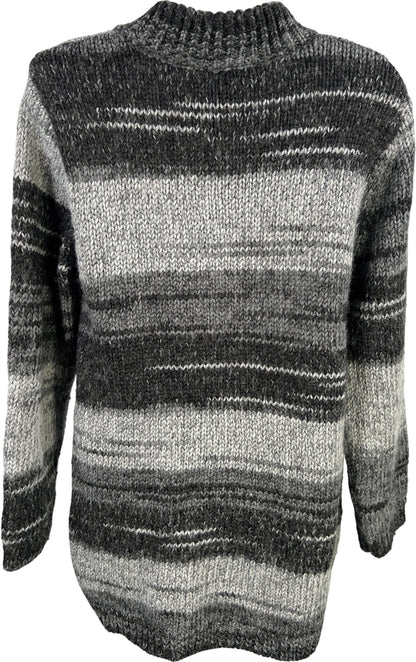 J.Jill Women’s Black/Gray Long Sleeve Button Up Cardigan Sweater - S