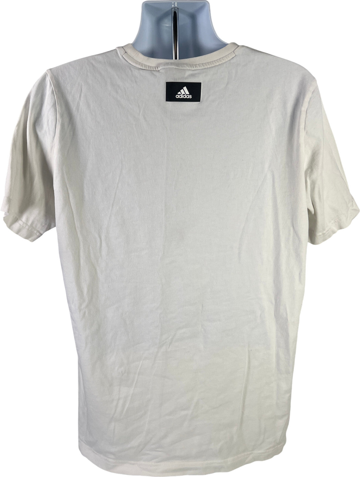 Adidas Men’s White Short Sleeve Graphic T-Shirt - L