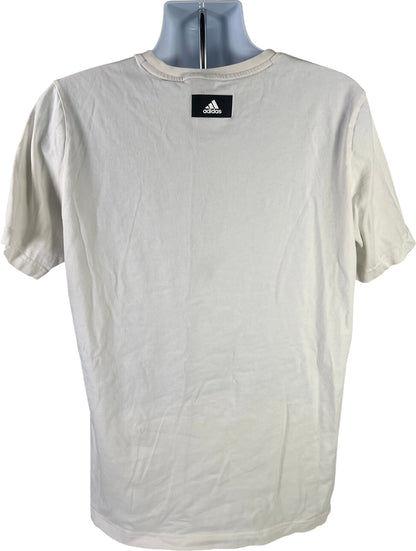 Adidas Men’s White Short Sleeve Graphic T-Shirt - L
