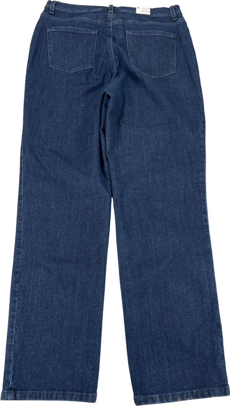 Gloria Vanderbilt Women’s Dark Wash Amanda High Rise Tapered Leg Jeans - 14