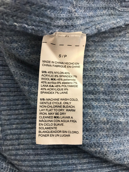 White House Black Market Women’s Blue Long Bell Sleeve Sweater - S