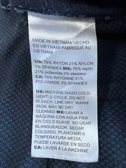 Chico’s Women’s Blue Stretch Slim Leg Pull On Pants - 2.5/US 14