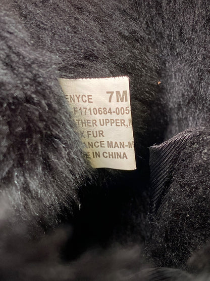 Baretraps Women’s Black Denyce Suede Winter Duck Boots - 7