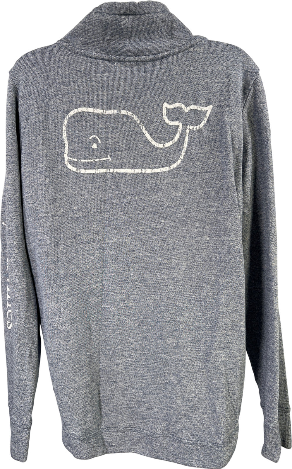 Vineyard Vines Women’s Blue Funnel Neck Lightweight Sweatshirt - L