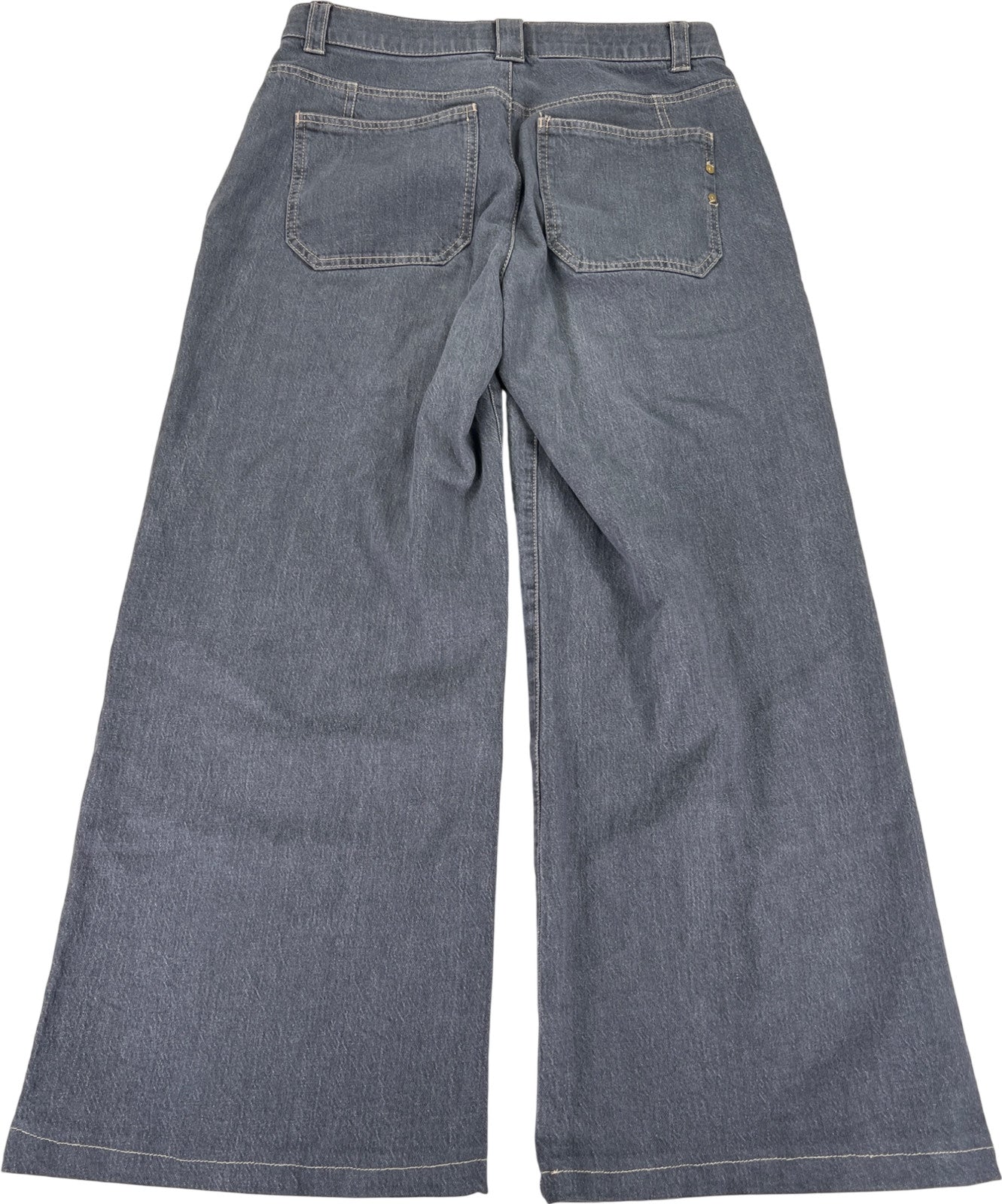 Democracy Women’s Gray Wide Leg Denim Jeans - 8