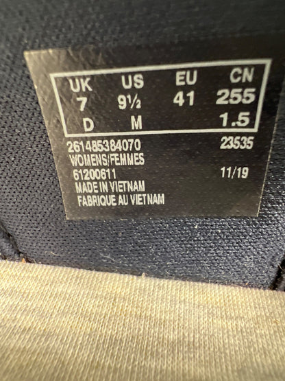 Clarks Cloudsteppers Women’s Blue Cushion Soft Wedge Flats - 9.5