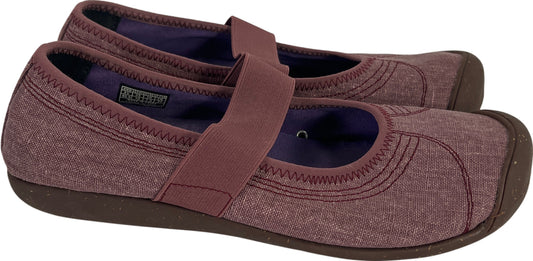 Keen Women’s Purple Sienna Canvas Mary Jane Walking Shoes - 10