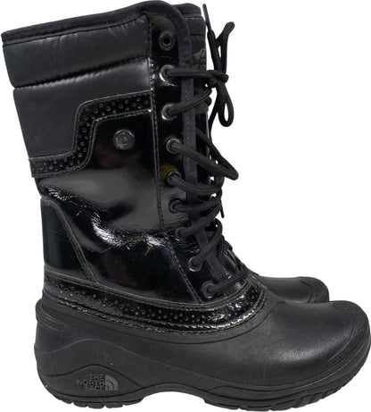 The North Face Women’s Black Shellista Mid Waterproof Winter Snow Boots - 6