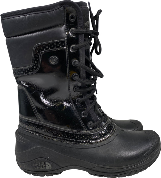 The North Face Women’s Black Shellista Mid Waterproof Winter Snow Boots - 6
