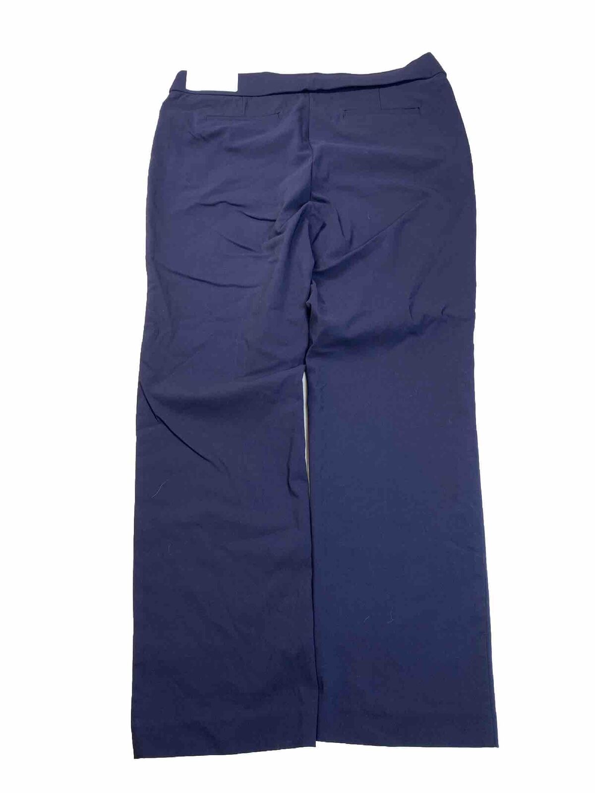 NEW Liz Claiborne Women's Blue Straight Leg Pull On Dress Pants - 14