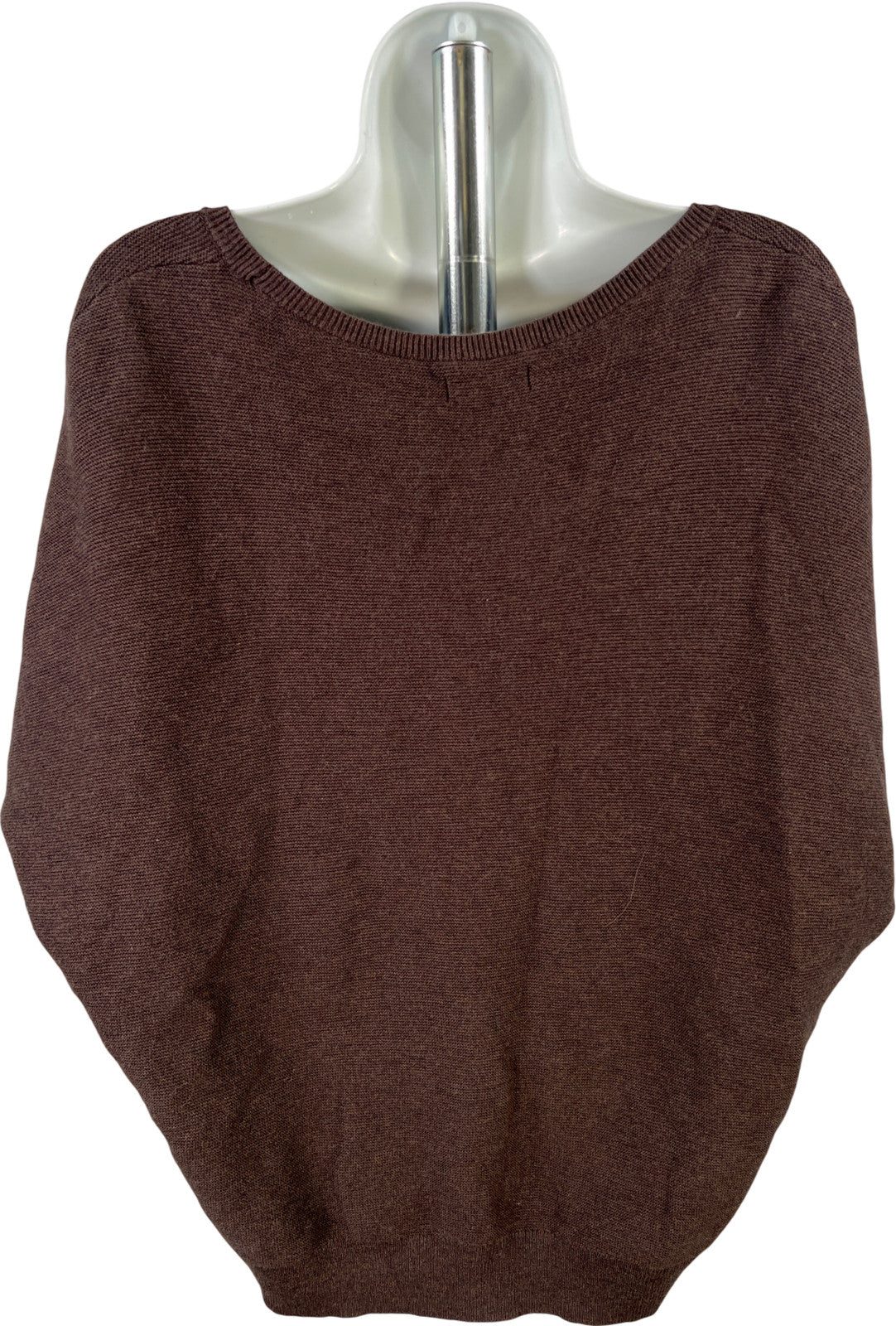Quince Women’s Brown Short Sleeve Knit Sweater - L