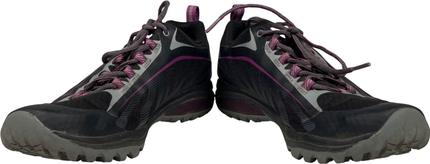 Merrell Women’s Black/Purple Siren Edge Lace Up Hiking Shoes - 8