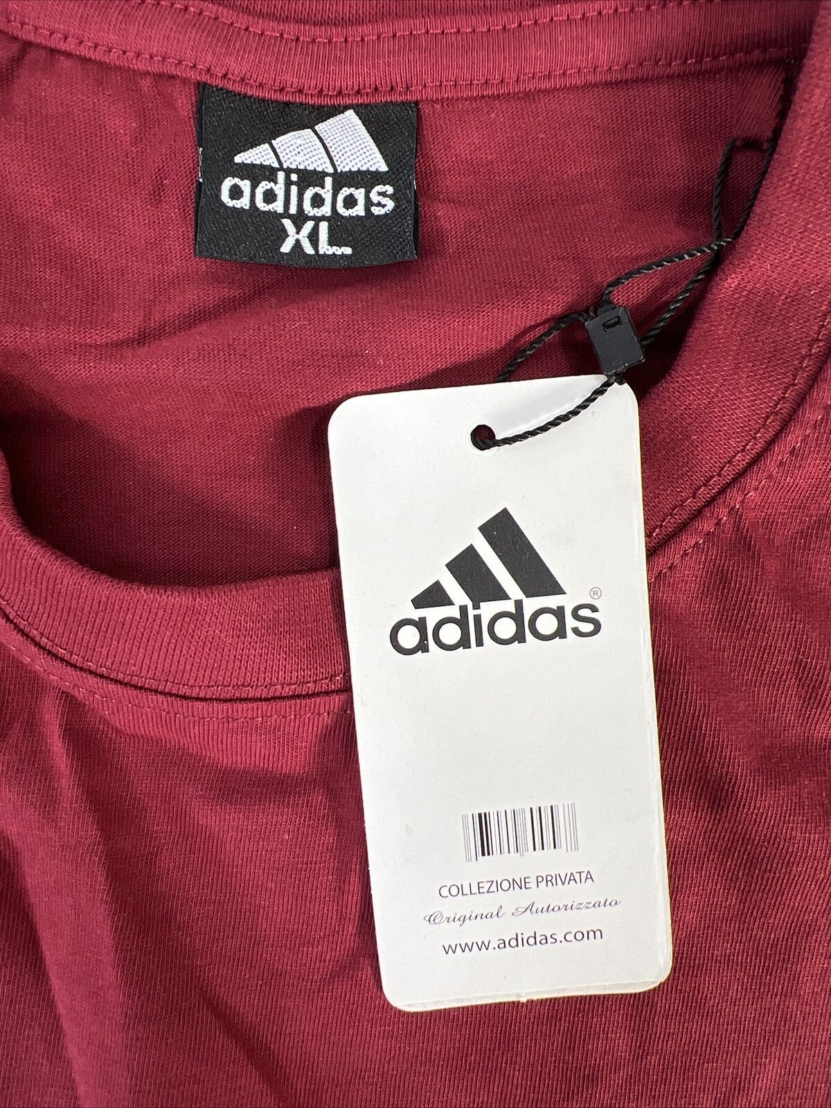 NEW adidas Women's Red/Silver Kick Boxing Short Sleeve T-Shirt - XL