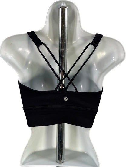 Lululemon Women’s Black Free To Be Soul Sports Bra - 8
