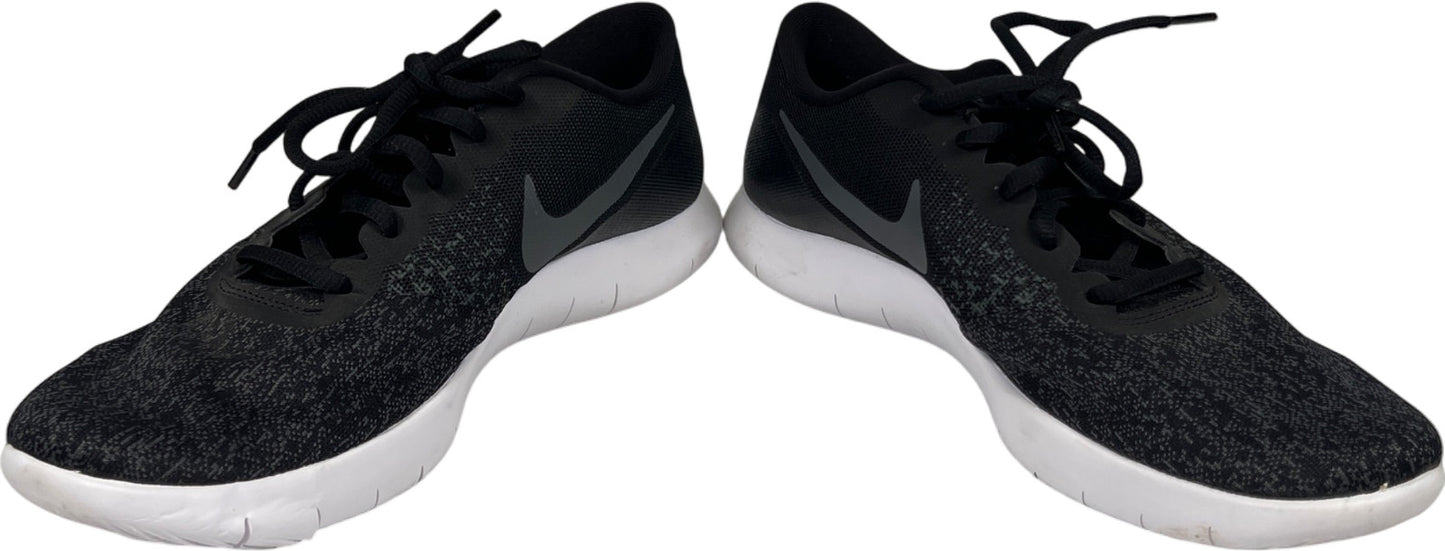 Nike Men’s Black Flex Contact Lace Up Athletic Shoes - 8