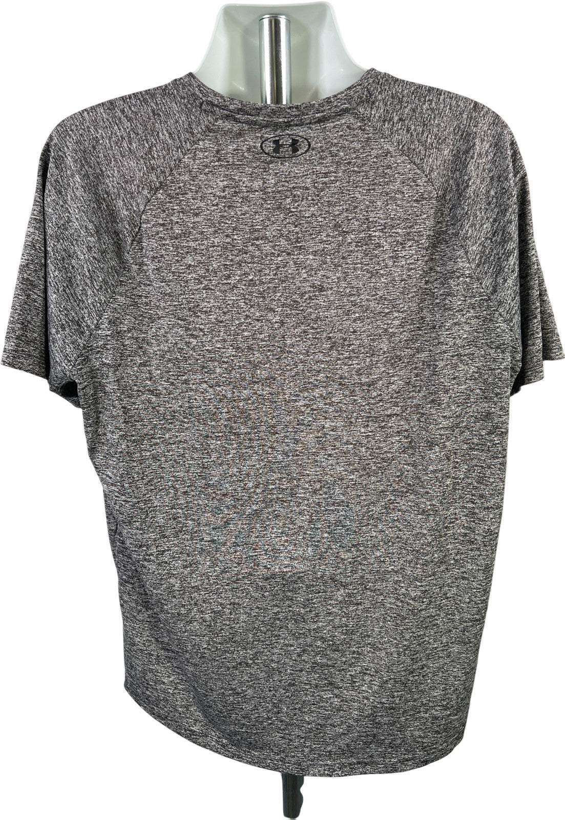 Under Armour Men’s Gray Heather Short Sleeve HeatGear Athletic Tech T-Shirt - XL