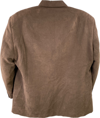 Calvin Klein Men’s Brown Long Sleeve Two Button Blazer Jacket - 50