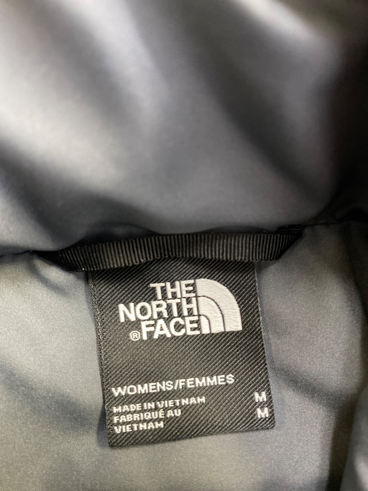 The North Face Women’s Gray Full Zip Tamburello Puffer Vest - M