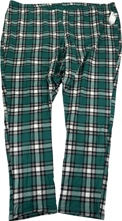 Torrid Women’s Green Plaid Holiday Pull On Leggings - Plus 6