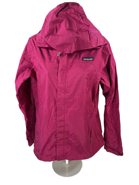 Patagonia Women's Purple h2no Full Zip Hooded Rain Jacket - M