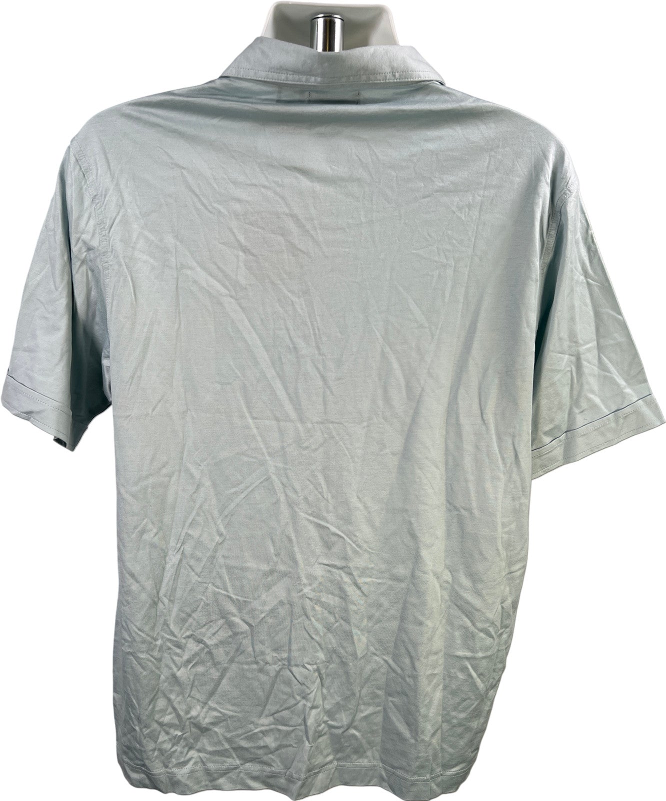 Claiborne Men’s Blue Short Sleeve Polo Shirt - XL