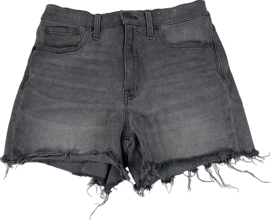 Madewell Women’s Black High Rise Denim Cutoff Jean Shorts - 28
