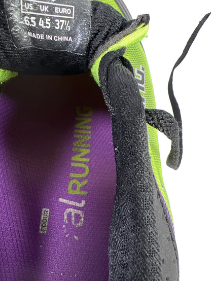 Salming Women’s Bright Yellow Lace Up Running Athletic Shoes - 6.5