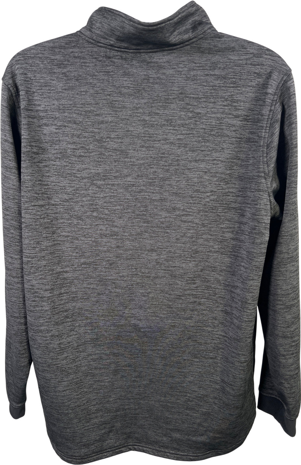 Under Armour Men’s Black/Gray Heather ColdGear 1/2 Zip Pullover Sweatshirt - XXL