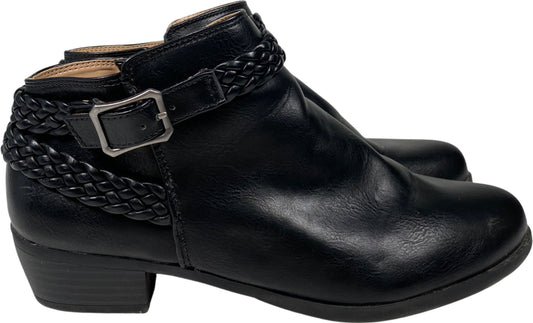 Life Stride Women’s Black Velocity 2.0 Adrianna Side Zip Ankle Booties - 10 Wide