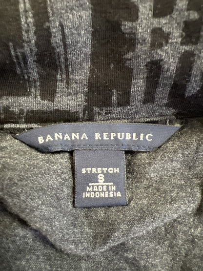 Banana Republic Women’s Gray & Black Wrap Cardigan Top - S