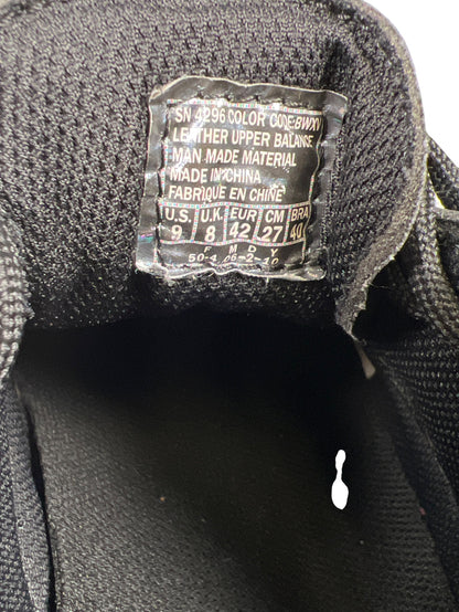 Skechers Men’s Black Leather Cottonwood Cantix Work Shoes - 9