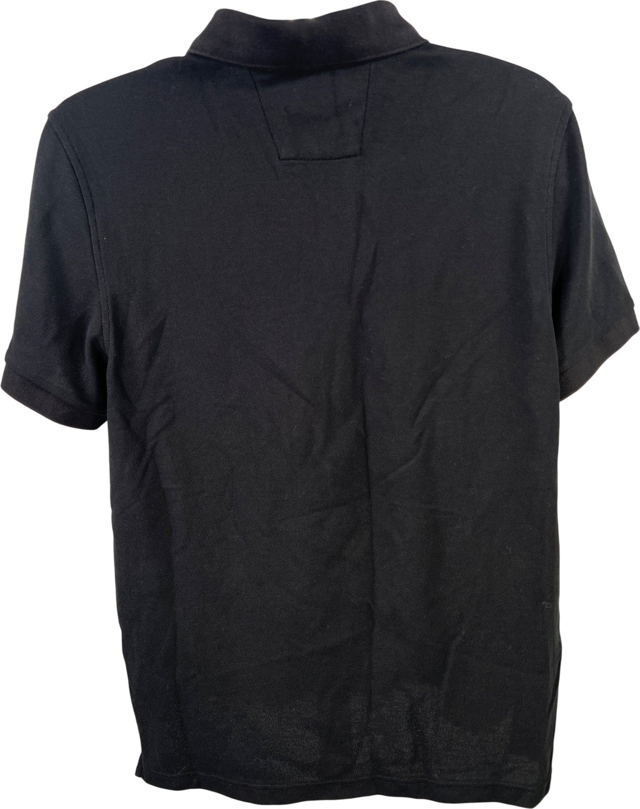 Nautica Men’s Black Short Sleeve Slim Fit Polo Shirt - XL