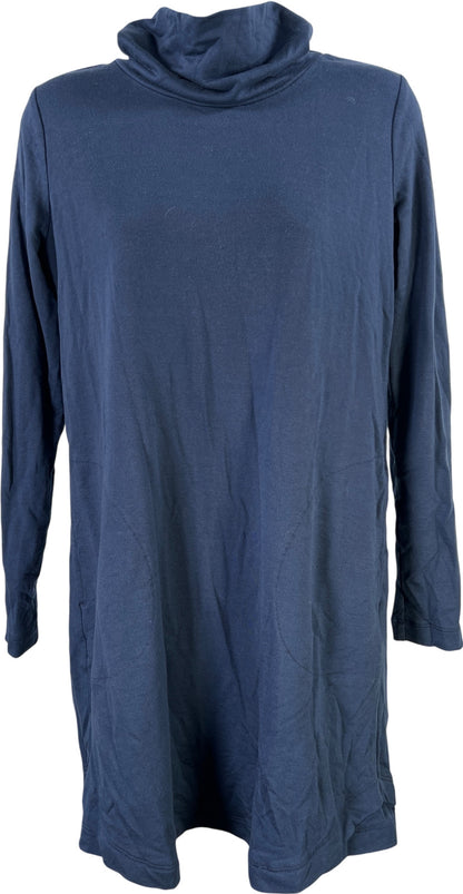 Pure J.Jill Women’s Navy Blue Long Sleeve Luxe Tencel Tunic Shirt - XS