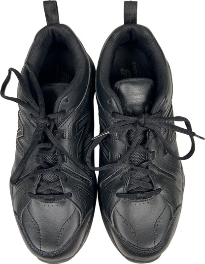 New Balance Women’s Black Leather 608 Lace Up Athletic Shoes - 11